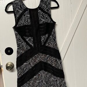 BCBG Maxazaria Tasha style lace dark blue dress NWT